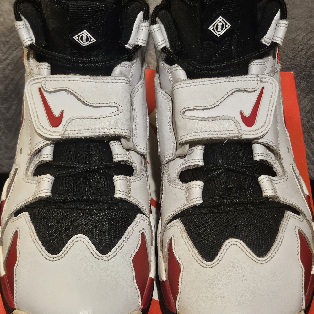 Nike Kids' Black, White, and Red Sneakers
